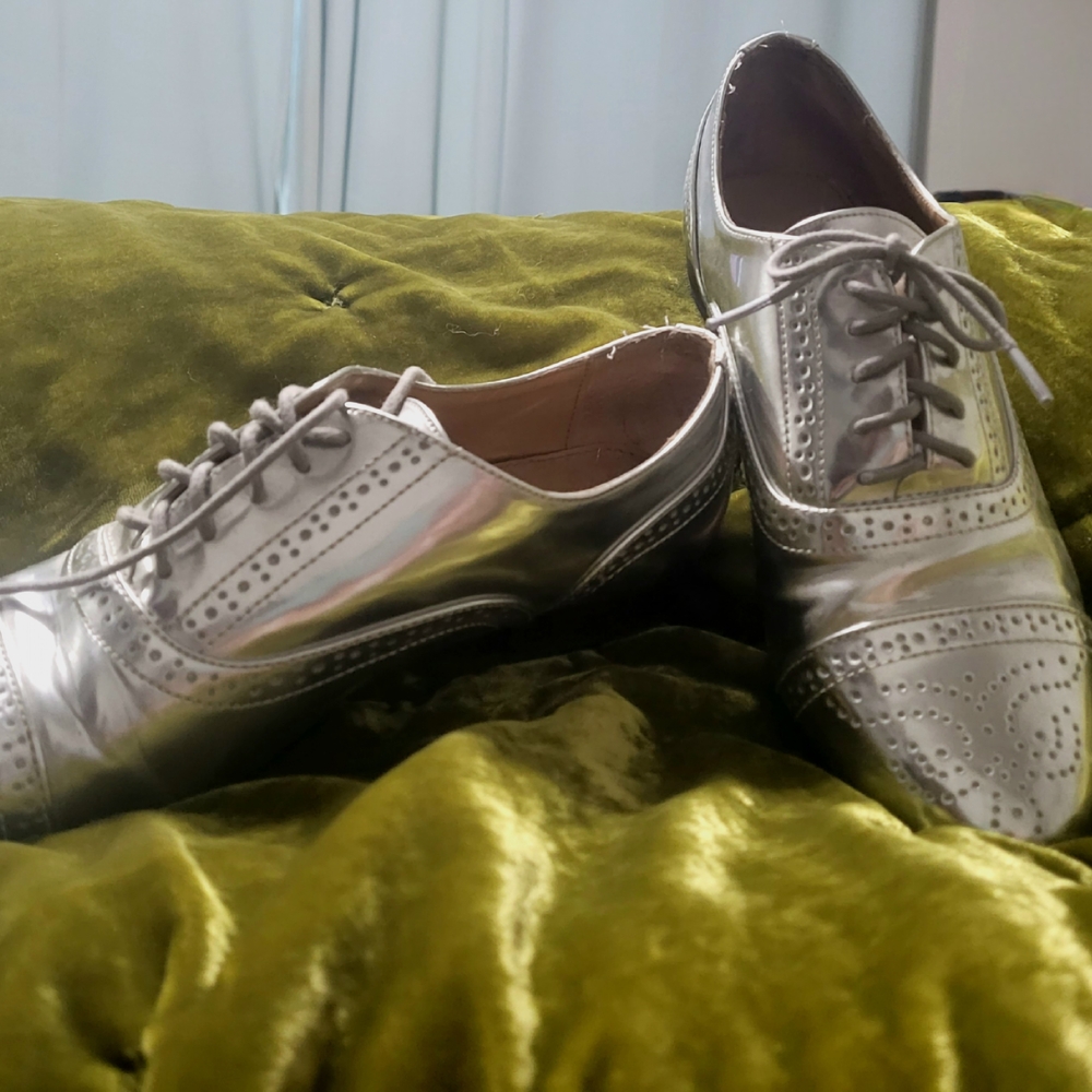 J. Crew Silver Women's Flats